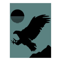 Wild design Eagle Poster