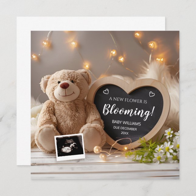 Wild Floral Baby Anúncio Redes Sociais (Frente/Verso)