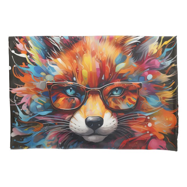 Wild Free Abstrato Pop Fox (Frente)
