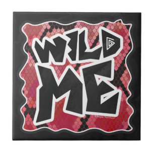 Wild Me Cobra Black and Red Impressão