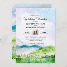 Wild Meadow | Convites De Casamento Para Montanhas