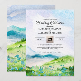 Wild Meadow | Convites De Casamento Para Montanhas