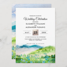 Wild Meadow | Convites De Casamento Para Montanhas