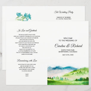 Wild Meadow Programas de Casamento de Montanha P