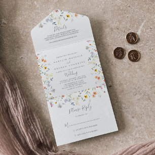 Wild Multicolor Floral Wedding