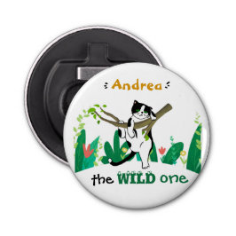 Wild One Greenery Safari Kitty Cat