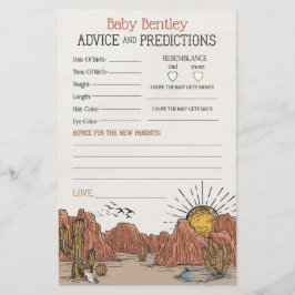 Wild West Rodeo prevê conselhos para o chá de fral