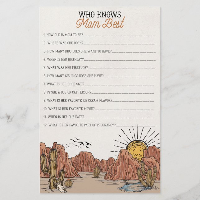 Wild West Rodeo que conhece a melhor chá de fralda (Frente)