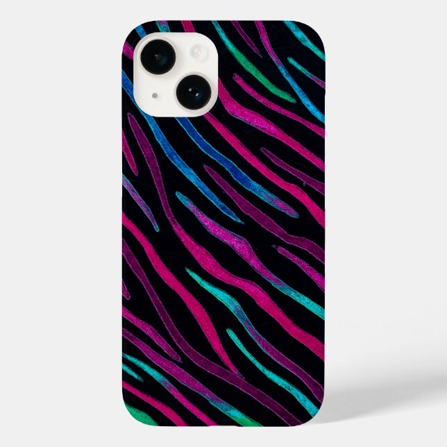 Wild Zebra Neon-Noir (Verso)