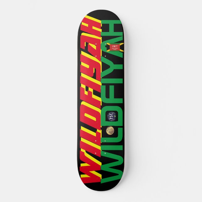 WILDFIYAH JMT SK8 1/4 pol. de skate (Frente)