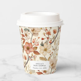 Wildflower Boho Ivory Terracotta Floral