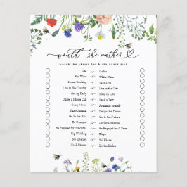 Wildflower Ela Preferencialmente | Jogo Chá de pan