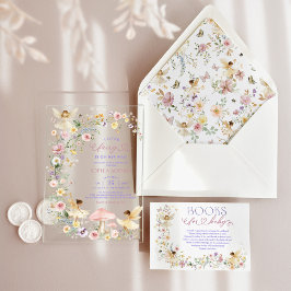 Wildflower Fairy Girl Baby Shower