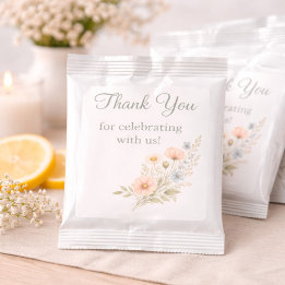 Wildflower Garden Party Event Favor