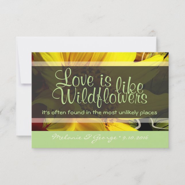 Wildflower RSVP (Frente)