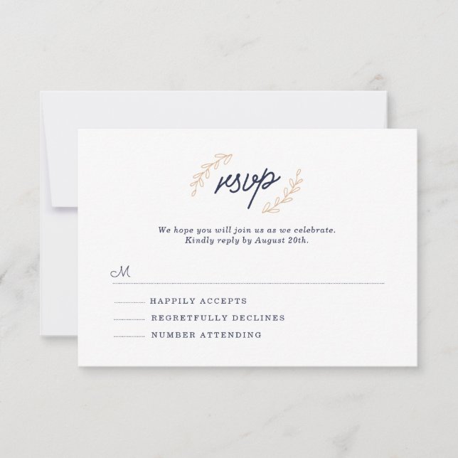 Wildflower RSVP (Frente)