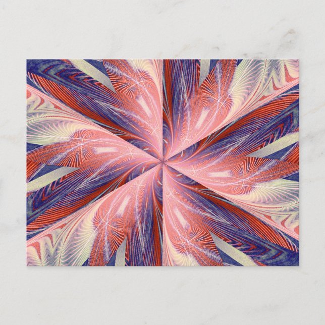 WILDFLOWIN SPIRAL 7 Cartão postal (Frente)