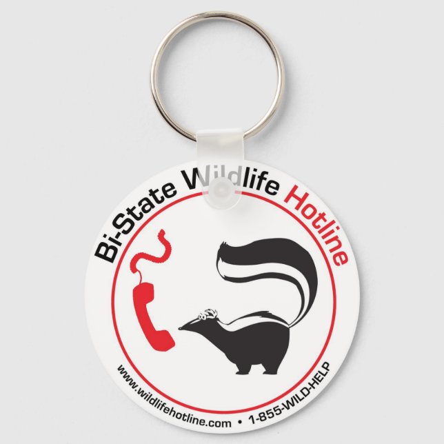 Wildlife Hotline Chaveiro (Frente)