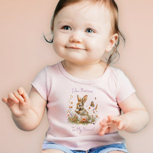 Wilflower Bunny Personalize Nana Nome da Avó