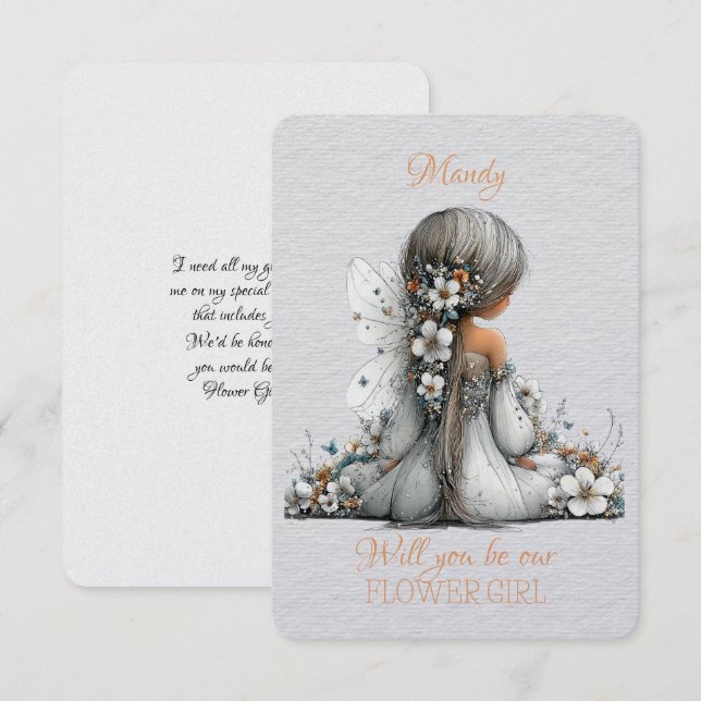 Will You Be My Flower Girl (Frente/Verso)