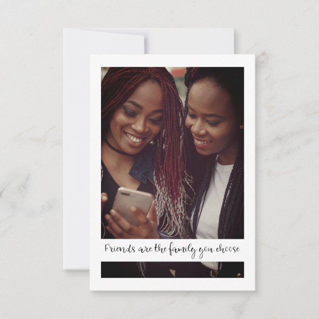 Will You Be My Maid of Honor Quote Photo Proposal (Frente)