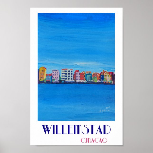 Willemstad Curacao - Poster (Frente)