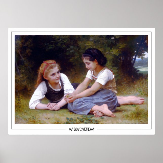William-Adolphe Bouguereau Zedign Art Poster nº 15 (Frente)