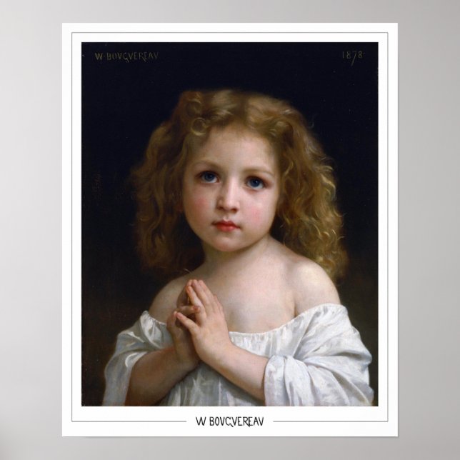William-Adolphe Bouguereau Zedign Art Poster nº 18 (Frente)
