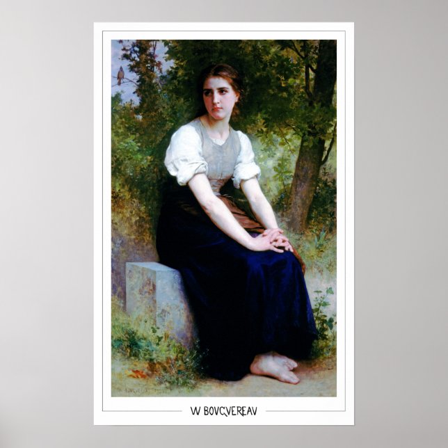 William-Adolphe Bouguereau Zedign Art Poster nº 19 (Frente)
