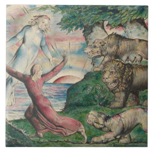 William Blake - Dante Running das três bestas