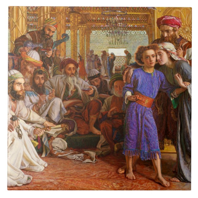 William Holman Hunt - A descoberta do salvador (Frente)