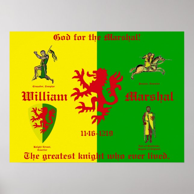 William Marshal Poster (Frente)