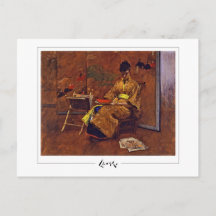 William Merritt Chase #356 - Cartão postal de arte