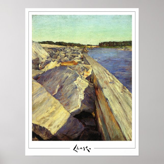 William Merritt Chase Zedign Art Poster #121 (Frente)