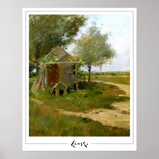 William Merritt Chase Zedign Art Poster nº 132 (Frente)
