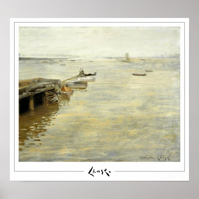 William Merritt Chase Zedign Art Poster nº 2 (Frente)