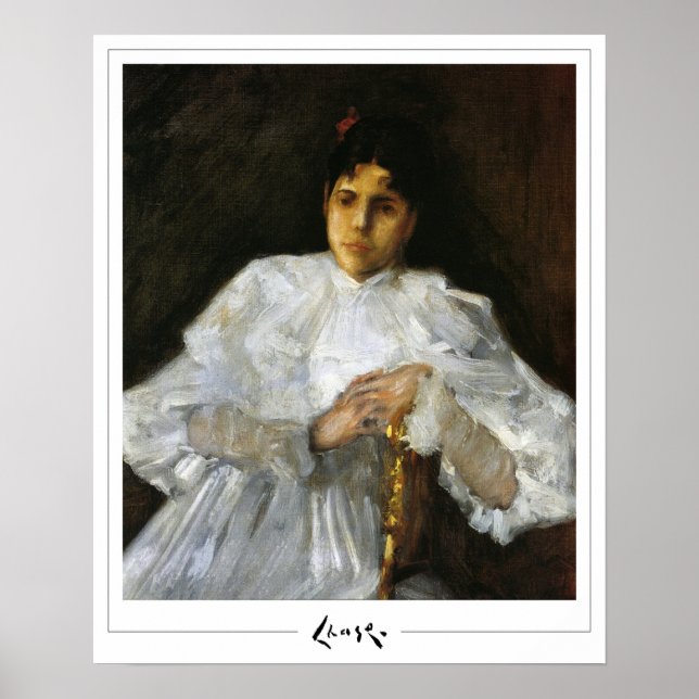 William Merritt Chase Zedign Art Poster nº 295 (Frente)