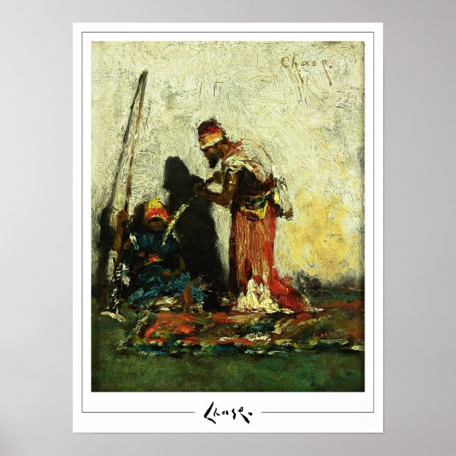 William Merritt Chase Zedign Art Poster nº 313 (Frente)