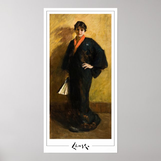 William Merritt Chase Zedign Art Poster nº 6 (Frente)