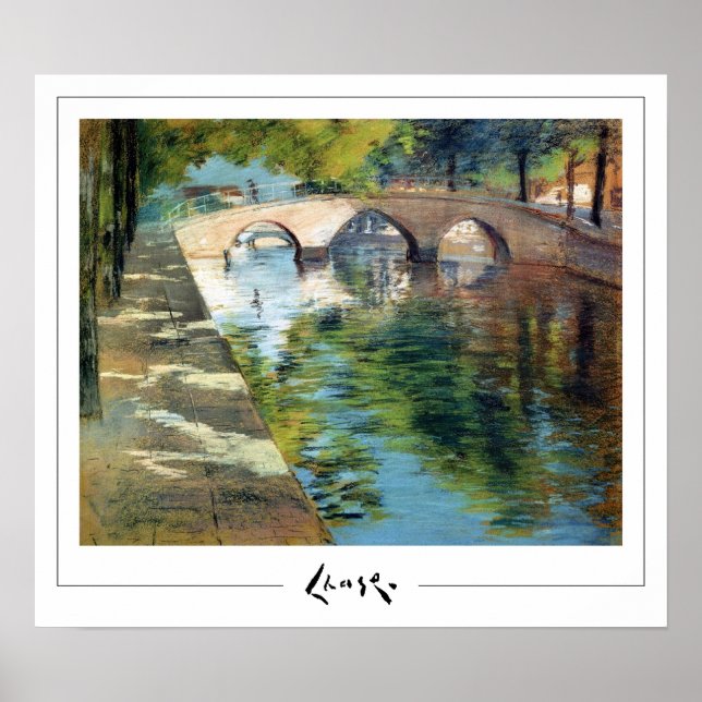 William Merritt Chase Zedign Art Poster nº 78 (Frente)