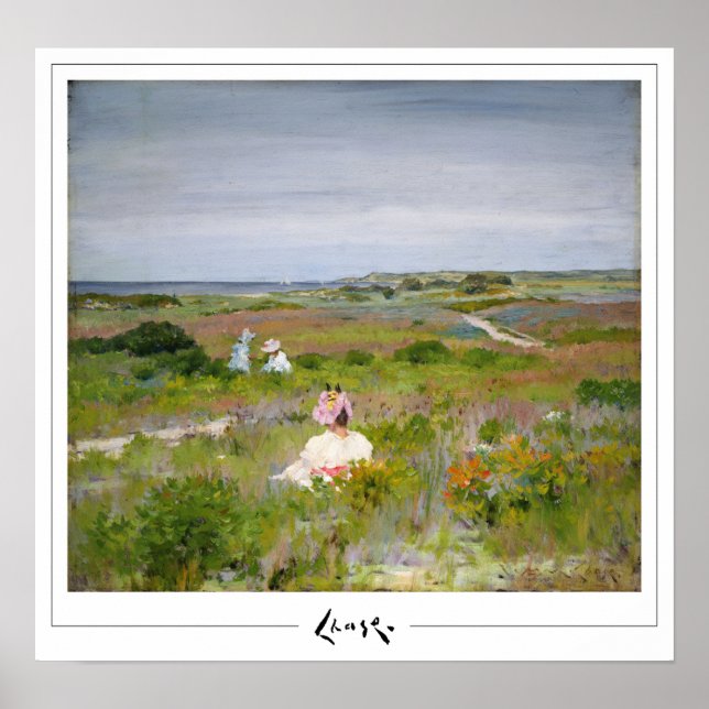 William Merritt Chase Zedign Art Poster nº 9 (Frente)