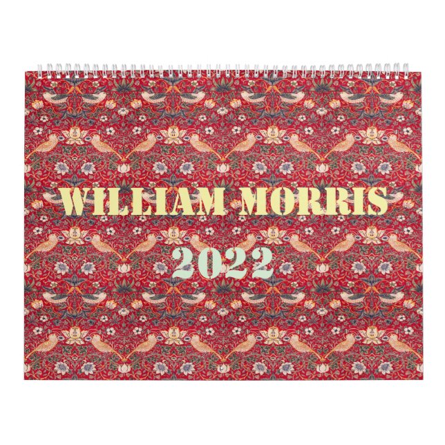 William Morris 2022 Calendário (Capa)