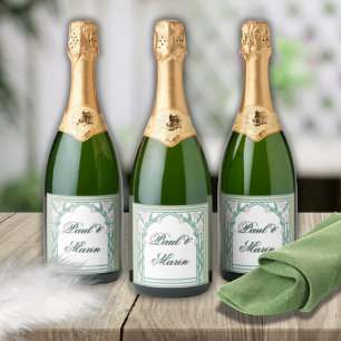 William Morris Art Deco Vines Verdes Florais