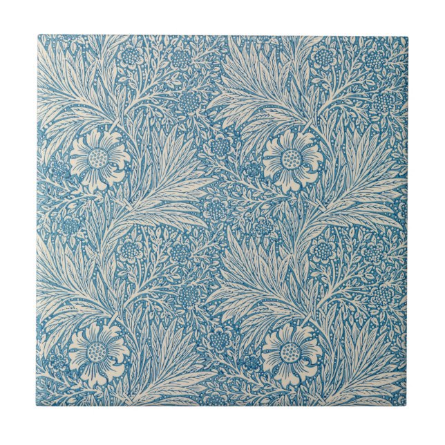 William Morris - Art Nouveau Blue Marigold (Frente)