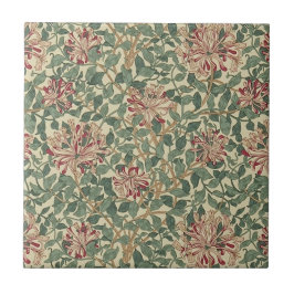 William Morris - Art Nouveau Honeysuckle & Leaves