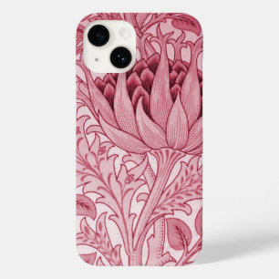 William Morris Artichoke Burgundy Red