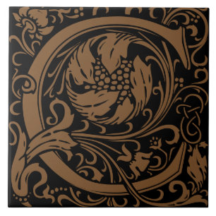 William Morris Arts e Artesanatos Monograma - Letr