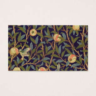 William Morris Bird E Pomegranate Vintage Art