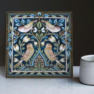 William Morris Birds e Tulips Art Nouveau
