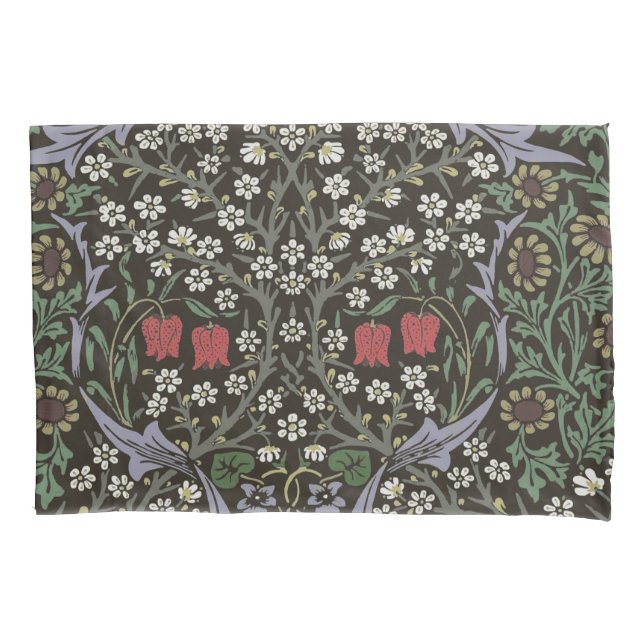 William Morris Blackthorn Tapeçaria Floral (Frente)
